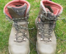 Simms felt sole size 11/EU 46 wading boots