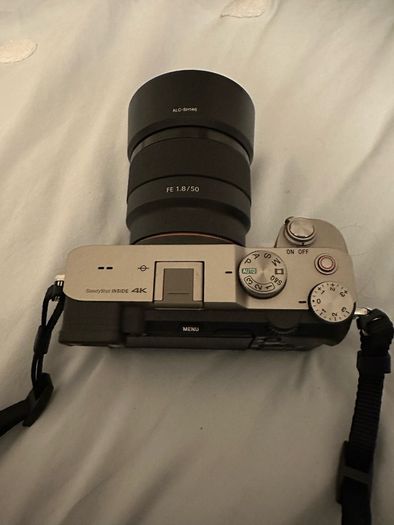 Sony a7c with 50mm lens