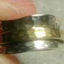 Brass and Sterling Silver Ring Image 4