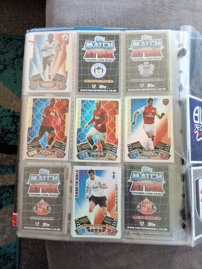 Match attax 2011 2012 cards