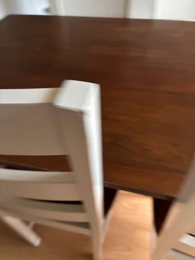 Dining table and chairs