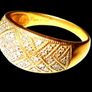 Vintage 18ct Gold/Diamond Ring Image 3