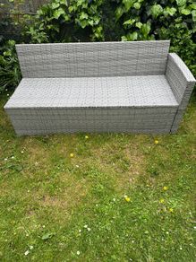 Rattan sofa (part of)