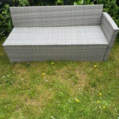 Rattan sofa (part of)