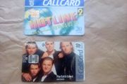 1996 &amp; 1997 Call cards (postage included)