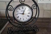 Wrought Iron Clock and Photo Frame