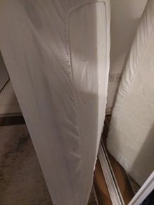 baby and toddler thick bed matress 120 x 60 x 10 cm with wet cover