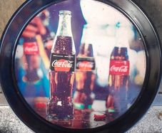 Coca Cola Metal Tray 35 cm