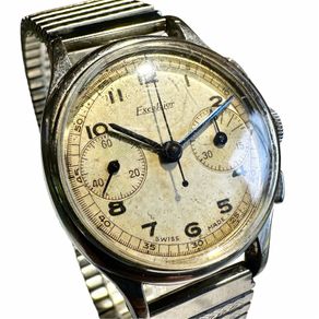 Excelsior Vintage Chronograph cal 43. Late 30's highly collectible.