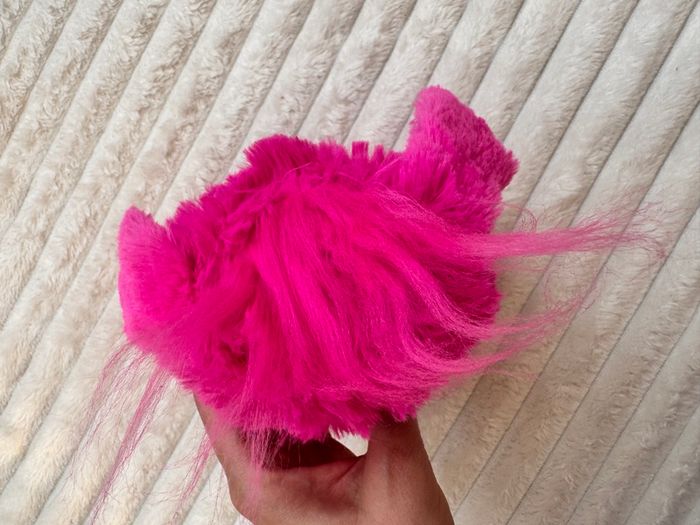 Scruff-A-Luvs Pink Puppy Dog Soft Plush approx. 23 cm. Used Dirty Please see photos