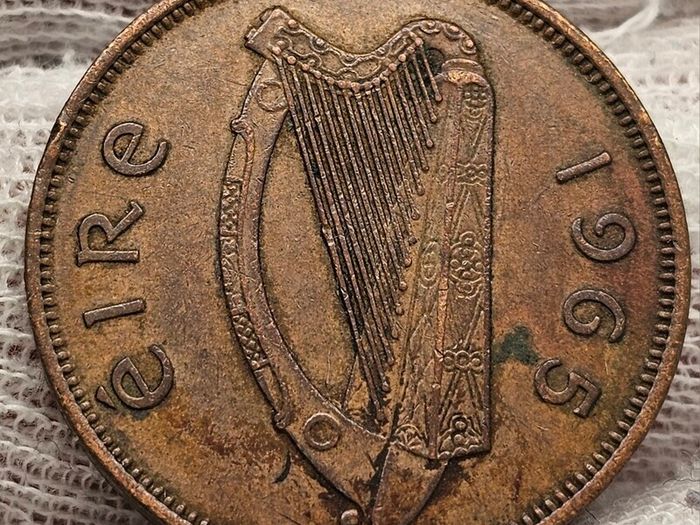 Ireland 1965 1/2d Halfpenny