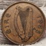 Ireland 1965 1/2d Halfpenny Image 2