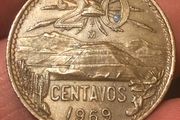 20 centavos 1969 Mexico