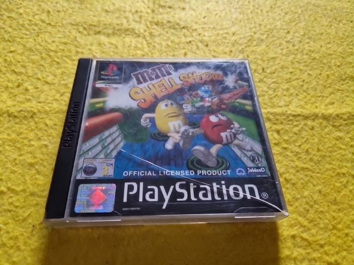 M&M Shell Shocked PlayStation1 ps1 PlayStation2 ps2 games Original