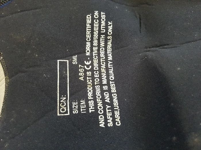 Free wetsuit