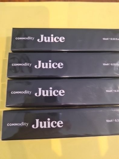 Commodity Juice Expressive 10ml RRP 35e in Ireland.  Plastic covered