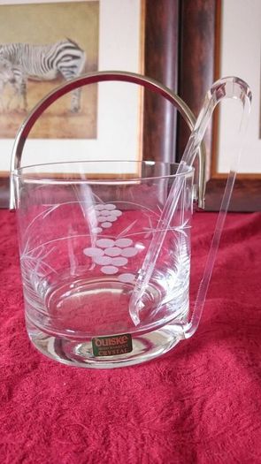 14 Piece Duiske Etched Wine Glasses, Ice Bucket And Decanter Set