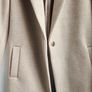 Women's Beige Coat Image 5