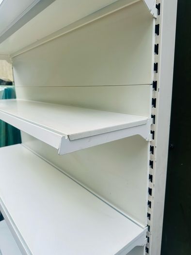 Xl Shop Shelving Display Exhibition Unit - Free Standing - 6 Adjustable Shelves