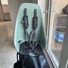 Urban Iki rear child bike seat Icho Green + Bincho Black