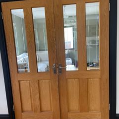 Solid Oak Internal Doors Excellent Condition
