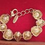 A beautiful gold-tone bracelet. Image 2