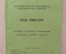Dail Eireann Parliamentary Debates