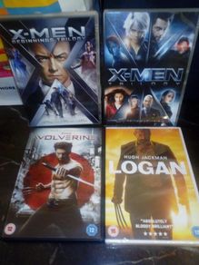 X-men 8 Movie  Dvd Collection Logan Marvel