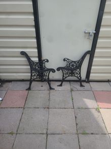 Cast Iron bench ends