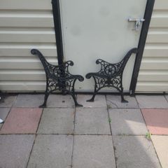 Cast Iron bench ends