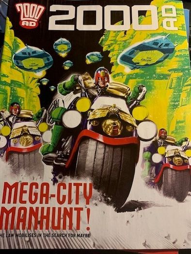 2000 AD Featuring Judge Dredd Progs 1754- 1978,1984,1986,1989,1990,1991,2242,2245,2247,2249 complete running 27th Apr 2016-15th Sept 2021- Rebellion Comics
