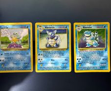 Pokemon - Squirtle, Wartortle & Blastoise