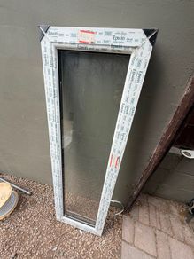 Window White on White fixed frame Double Glazed Unut