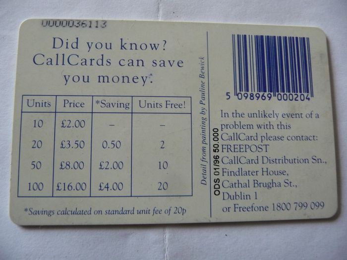 call card