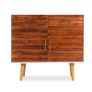 Sideboard Solid Acacia Wood 90x33.5x83 cm Image 8