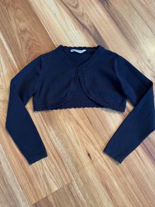 Mayoral navy bolero cardigan age 6 excellent condition!