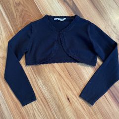 Mayoral navy bolero cardigan age 6 excellent condition!