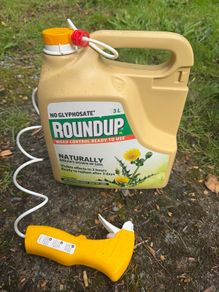 16L Backpack Sprayer + Roundup Hand Sprayer