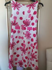 Beautiful size 10 BN white & pink dress