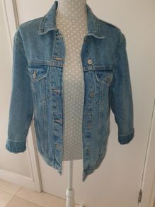 Pull and Bear denim jacket xs uk 8-10