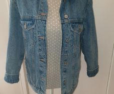 Pull and Bear denim jacket xs uk 8-10
