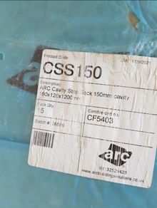 ARC Stop Sock Cavity block Insulation