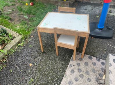ikea kids table and chairs