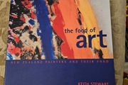 The Food Of Art. New Zealand Painters And Their Food. By Keith Stewart. Photographs By Craig Potton. First Edition Large Volume Paperback In Good Condition.  See Photos For Same.