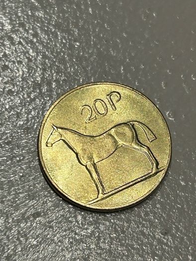 coin 20p 1985 reproduction