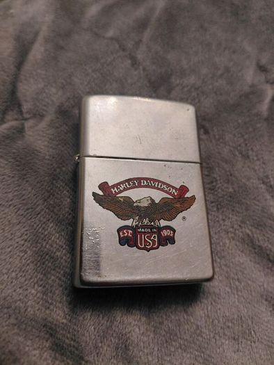 . Vintage 1993 Harley Davidson Zippo lighter