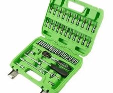46 Piece 1/4" Drive Metric Socket & Bit Set