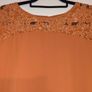 Beautiful lace effect floral midi dress Image 2