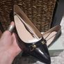 carvela black patent shoes Image 3