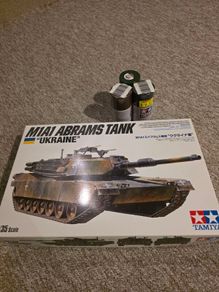 Tamiya M1A1 Abrams Tank Ukraine.